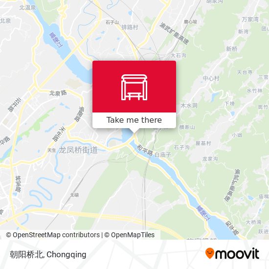 朝阳桥北 map