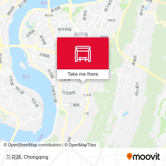 兰花路 map