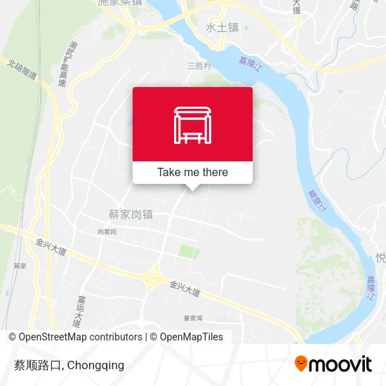 蔡顺路口 map