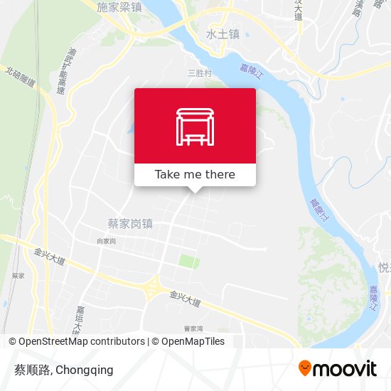 蔡顺路 map
