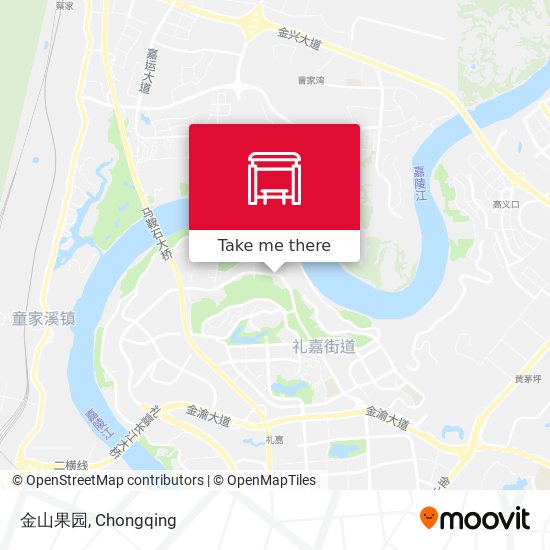金山果园 map