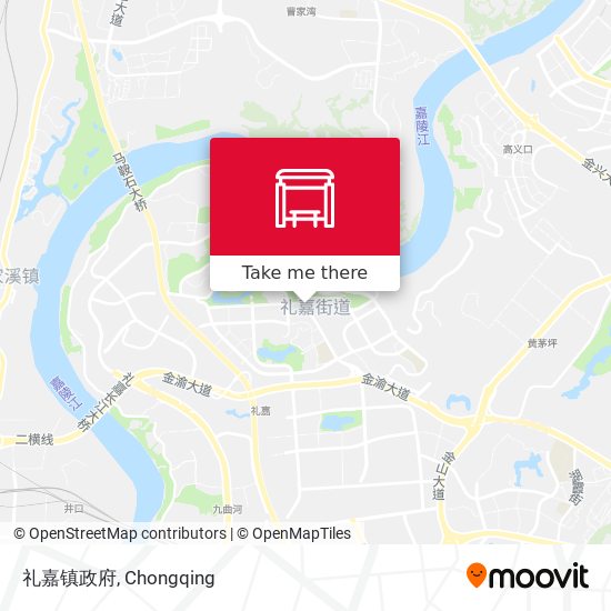 礼嘉镇政府 map