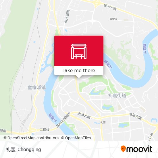 礼嘉 map