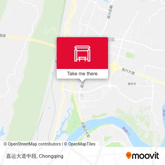 嘉运大道中段 map