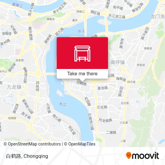 白鹤路 map