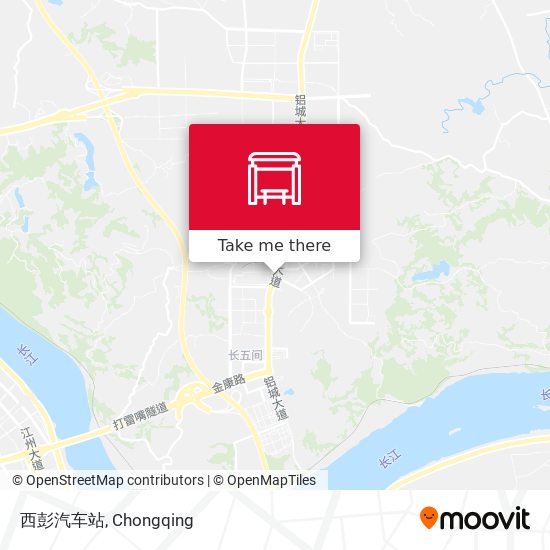 西彭汽车站 map
