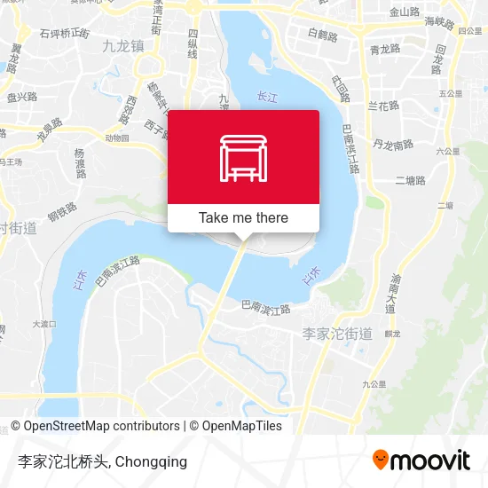 李家沱北桥头 map