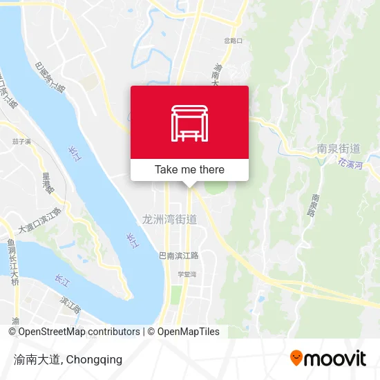 渝南大道 map
