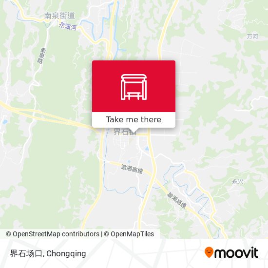 界石场口 map