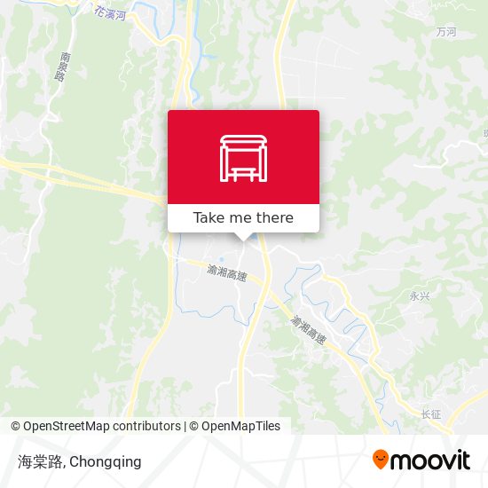 海棠路 map