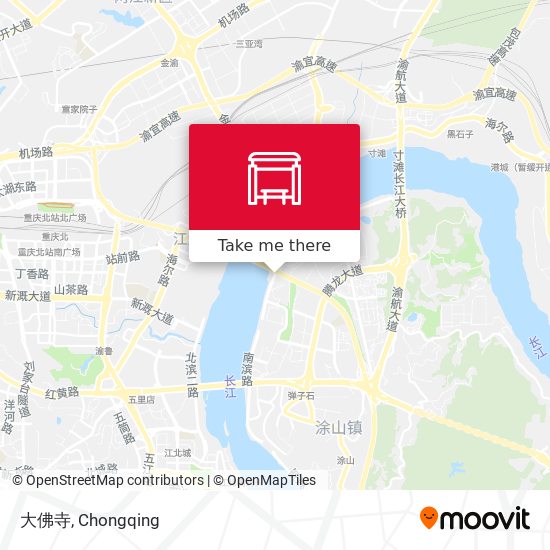 大佛寺 map