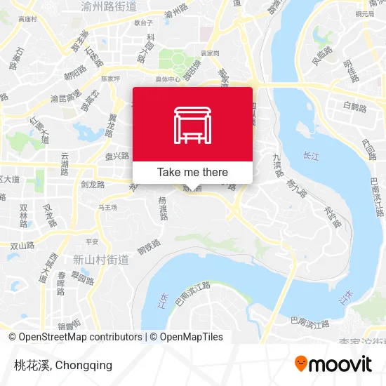 桃花溪 map