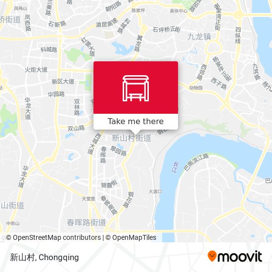 新山村 map