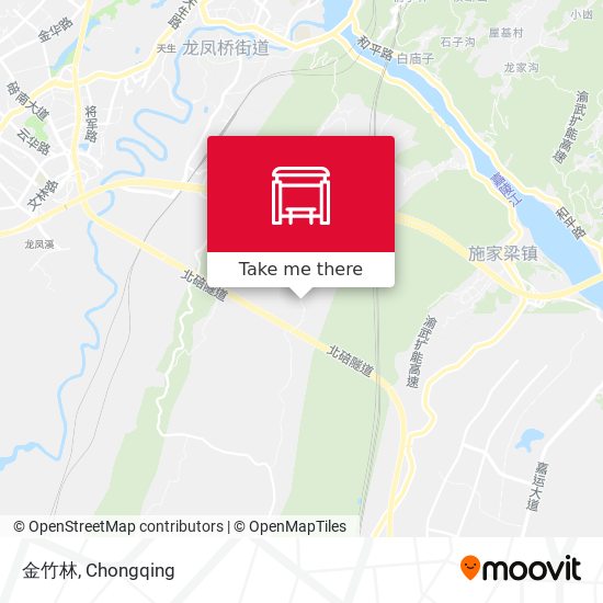 金竹林 map