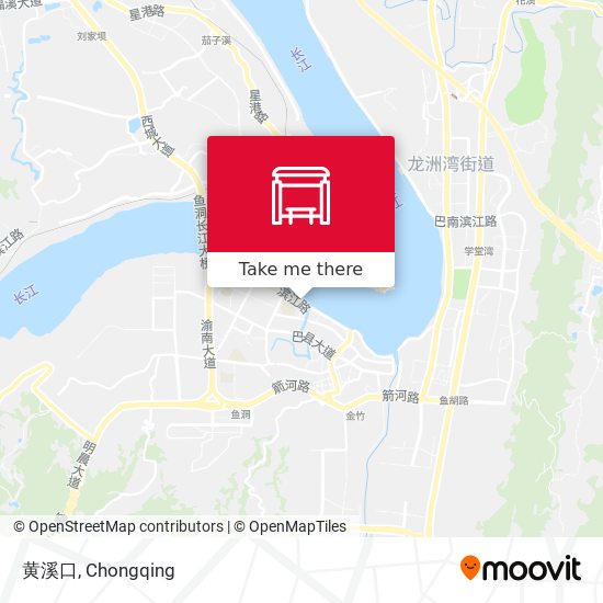 黄溪口 map