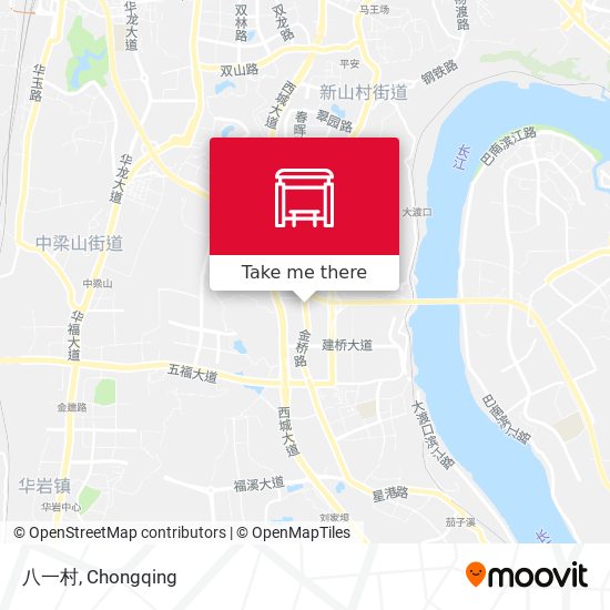 八一村 map