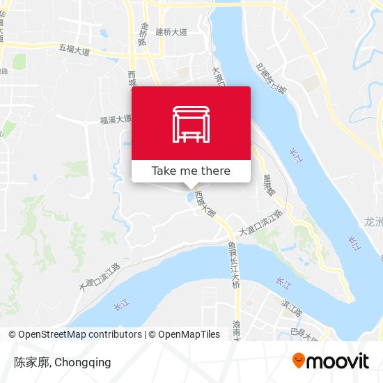 陈家廓 map