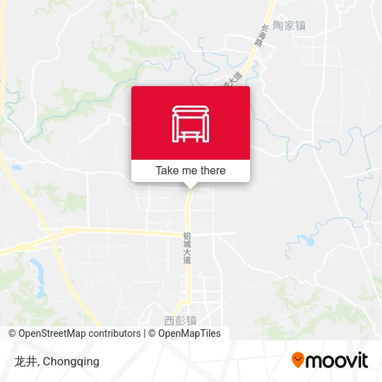 龙井 map