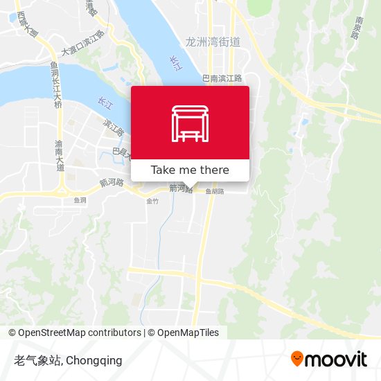 老气象站 map