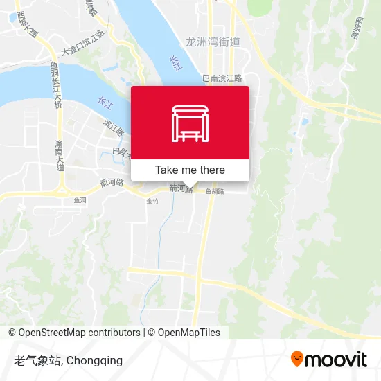 老气象站 map