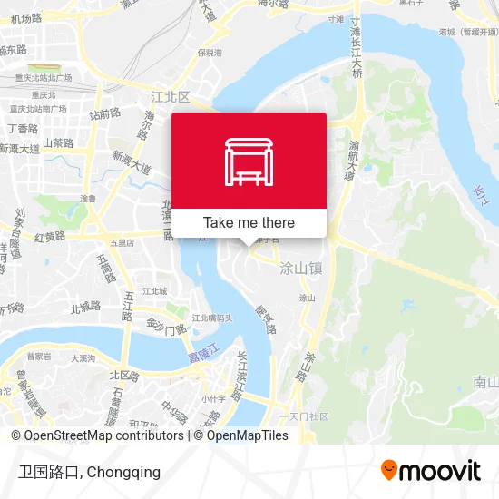 卫国路口 map