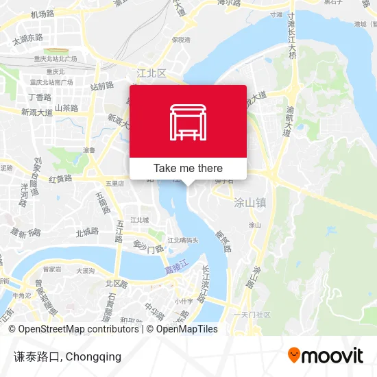 谦泰路口 map