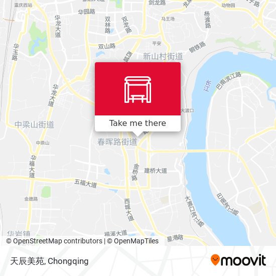 天辰美苑 map