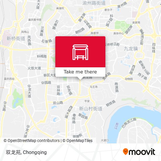 双龙苑 map