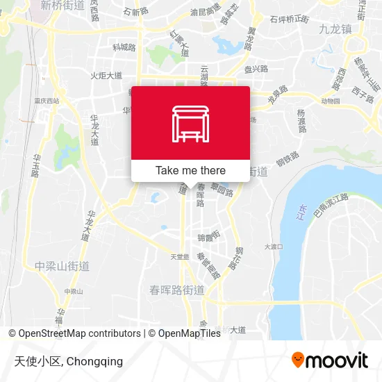 天使小区 map