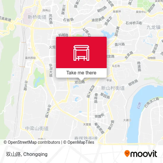 双山路 map