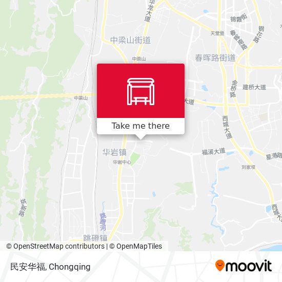 民安华福 map