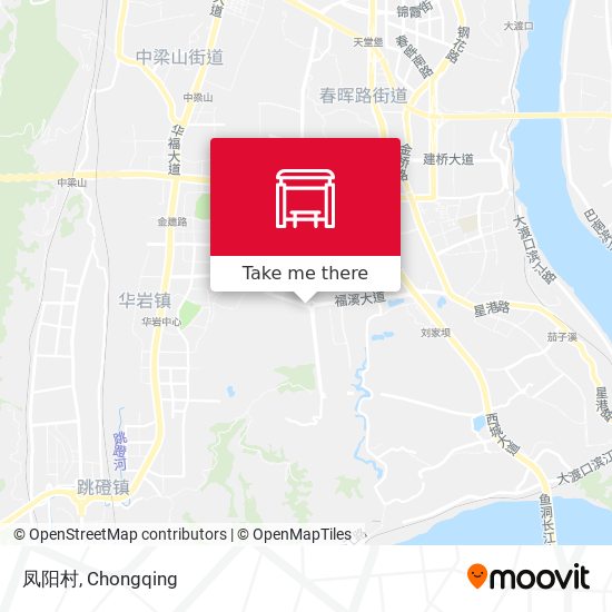 凤阳村 map