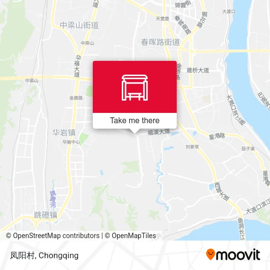 凤阳村 map