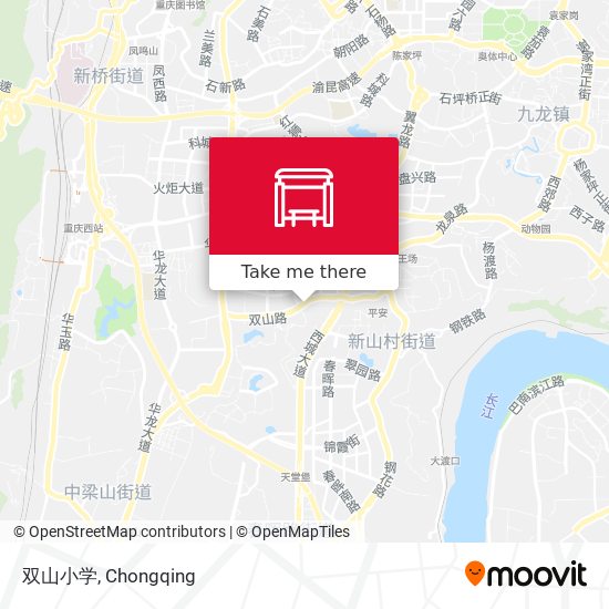 双山小学 map