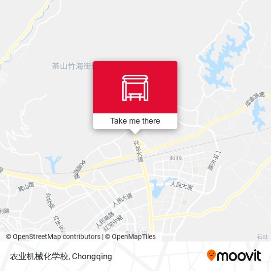 农业机械化学校 map