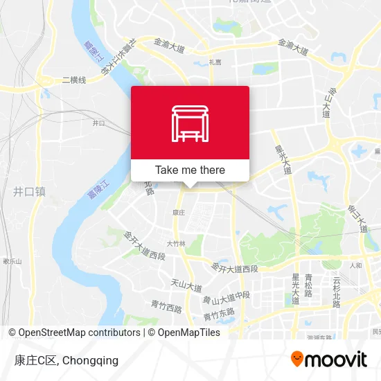 康庄C区 map