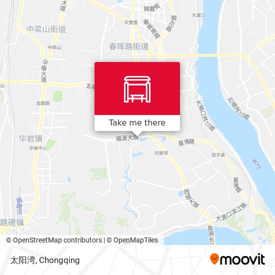 太阳湾 map