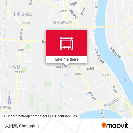 太阳湾 map