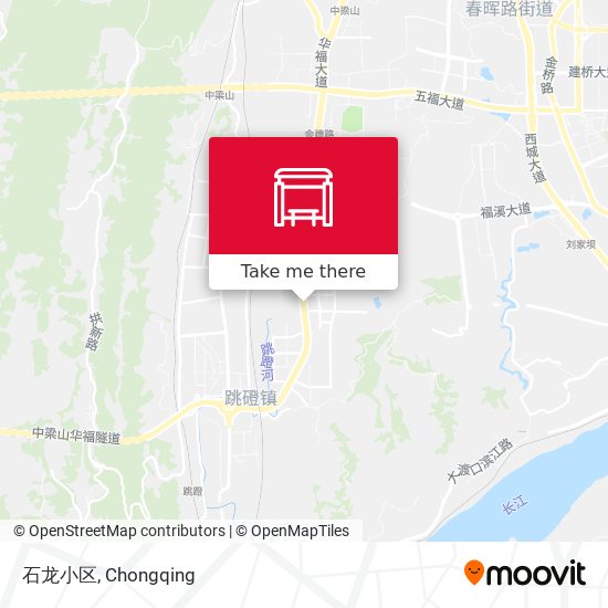 石龙小区 map