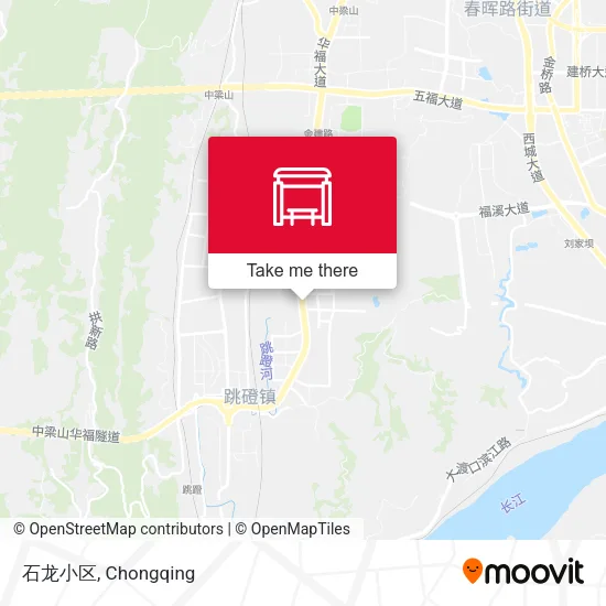 石龙小区 map