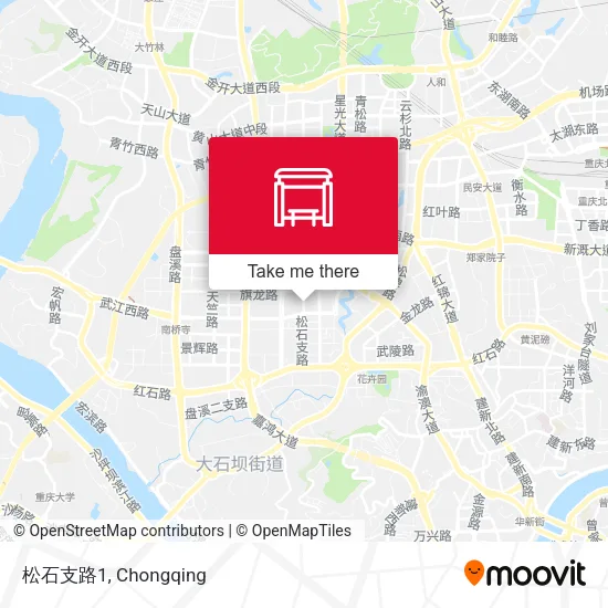 松石支路1 map