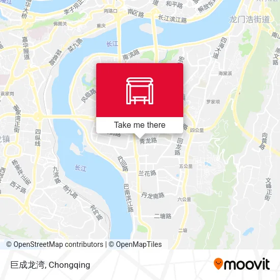 巨成龙湾 map