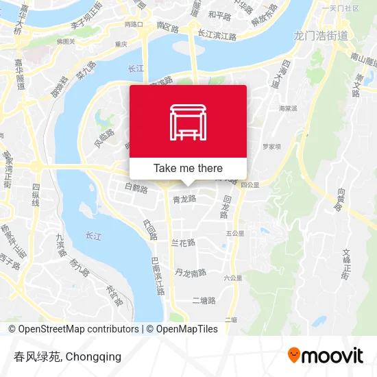 春风绿苑 map