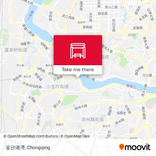 金沙港湾 map