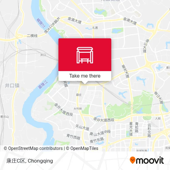 康庄C区 map