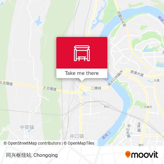 同兴枢纽站 map