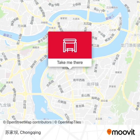 苏家坝 map