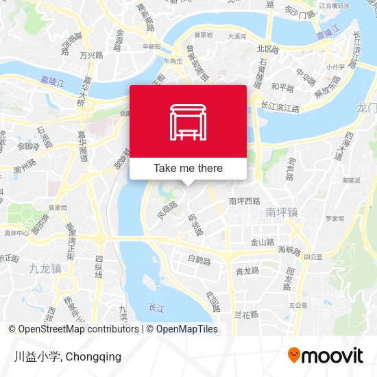 川益小学 map