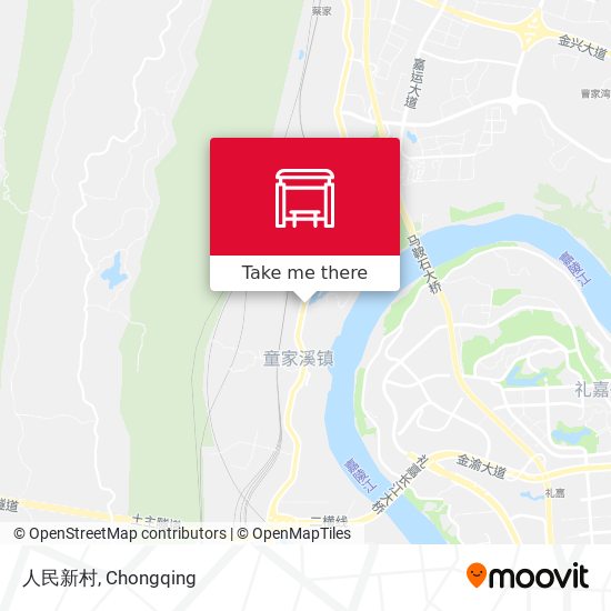 人民新村 map