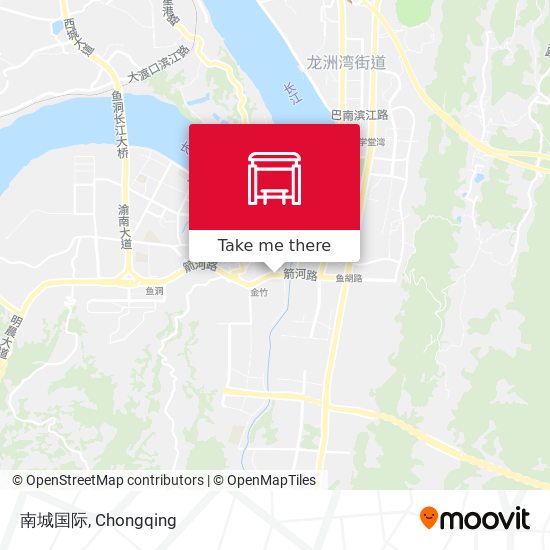 南城国际 map